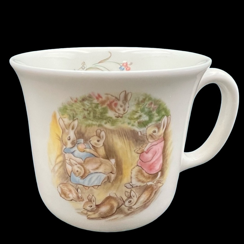 Royal Albert Beatrix Potter The Flopsy Bunnies Bone China Mug England 1986